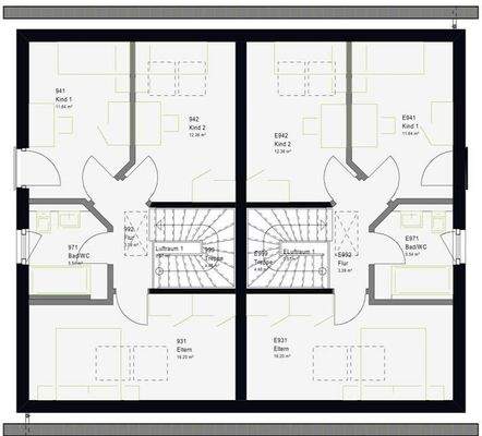 Grundriss Dachgeschoss