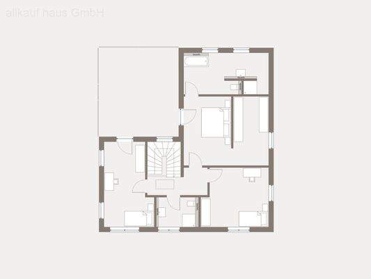 Grundriss OG - City Villa 4