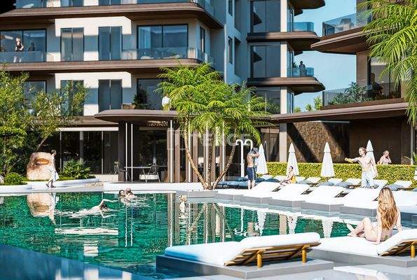 Elegant Apartments 500 M from the Sea in Alanya