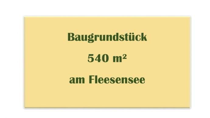 Baugrundstück 540m²