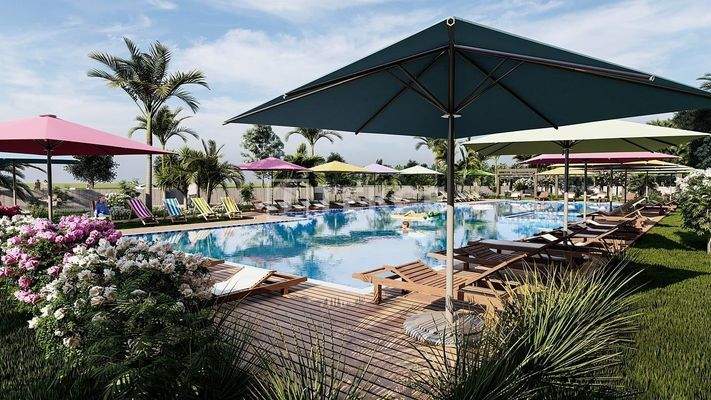 Newly-Built Apartments in a Stylish Project in Arpaçbahşiş Mersin