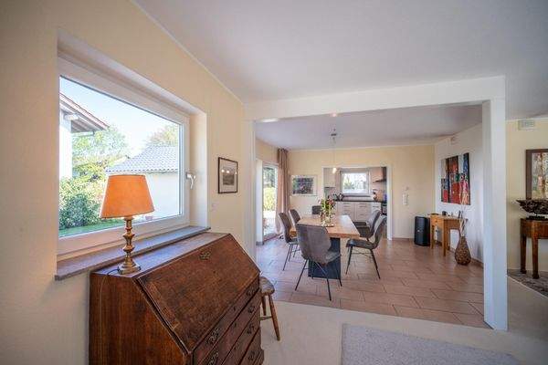 Großräumiger Essbereich