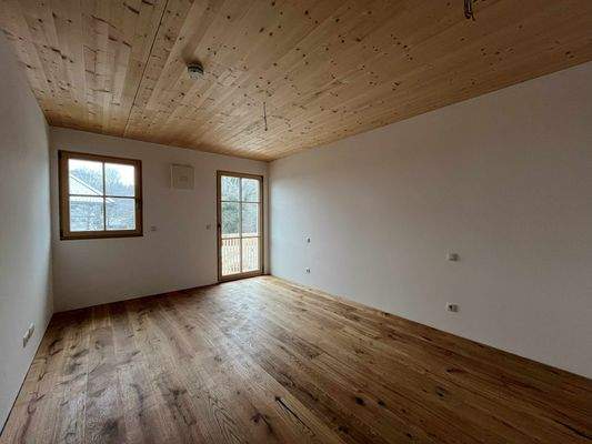 Schlafen Richtung Balkon