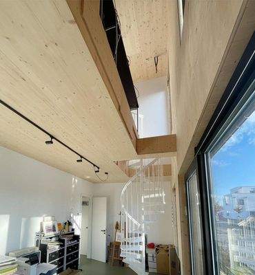 Studio Bau der Kletterwand