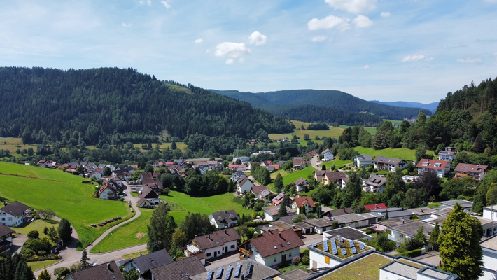 Aussicht vom Balkon