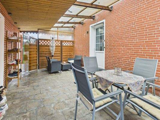 Überdachte Terrasse