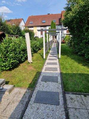 Weg zum Gartenhaus...
