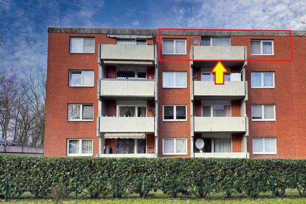 Lage der Wohnung im 3. Obergeschoss