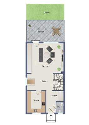 Grundriss Erdgeschoss