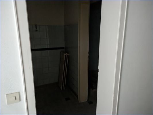 Wand vor Abbruch