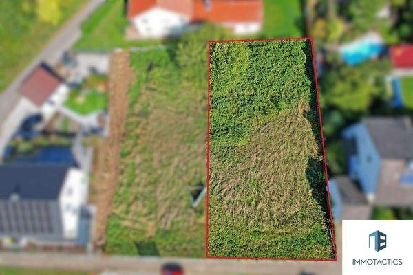 Grundstücksansicht Drohne