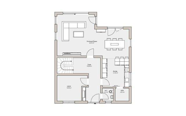 Grundriss Erdgeschoss