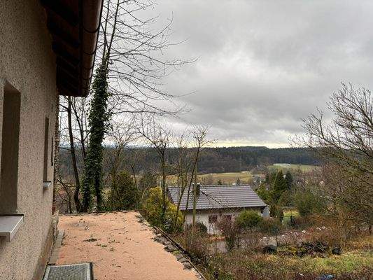 Ausblick Terasse