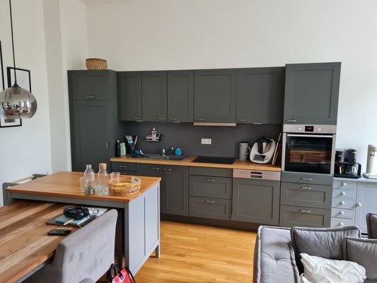 Küche- und Wohnraum