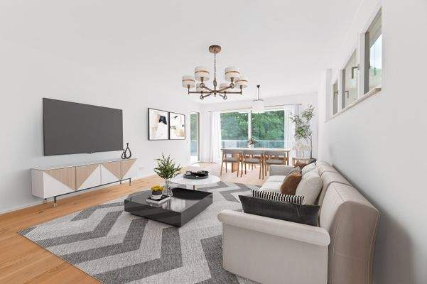 Wohnzimmer Visualisierung