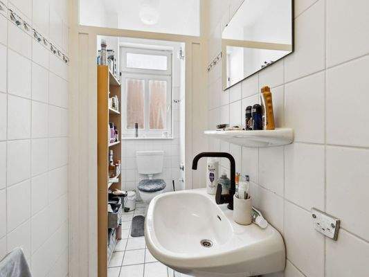 Badezimmer der Wohnung 