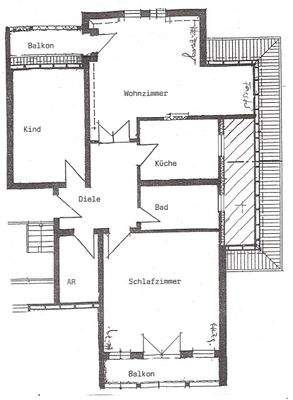 Grundriss Dachgeschoss