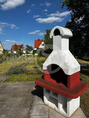 Grillkamin im Garten