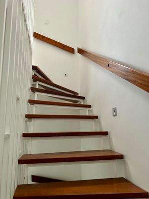 Treppe zum Spitzboden