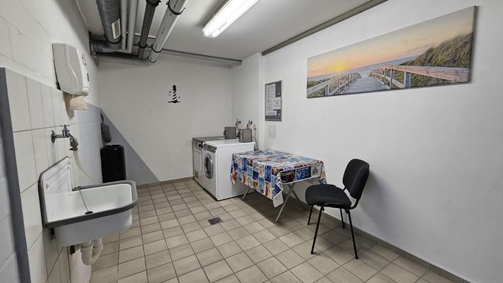 Wasch- und Trockenraum im KG