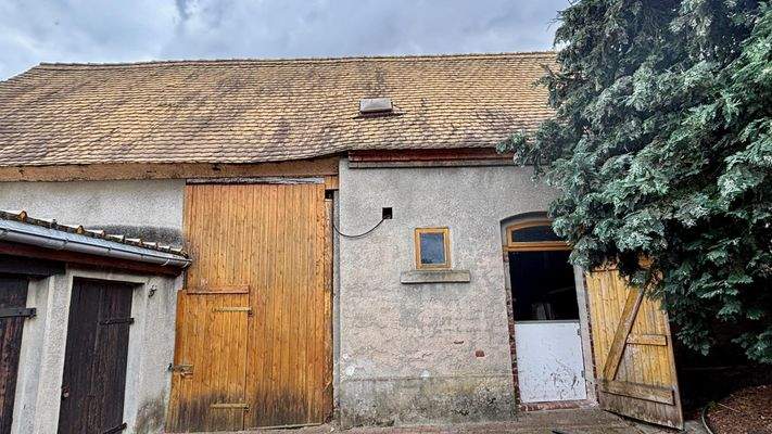 Vorderansicht Scheune