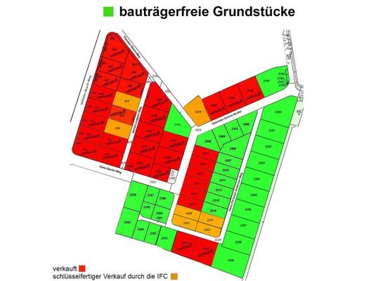 Grundstücksplan