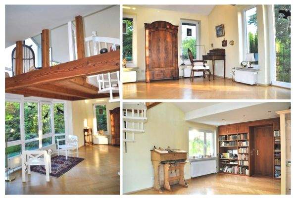 in das Studio der Dame