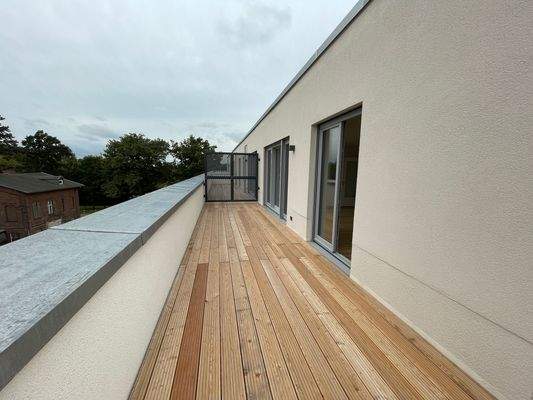 Moderne Dachterrasse