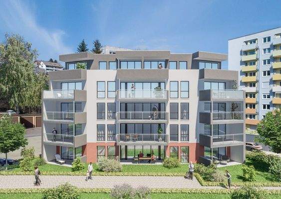 Haus 3 mit insgesamt 14 Wohnungen