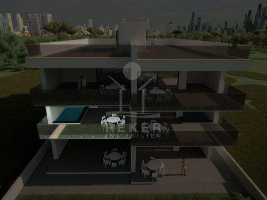 Exzellente Lage direkt am Meer in Sukošan