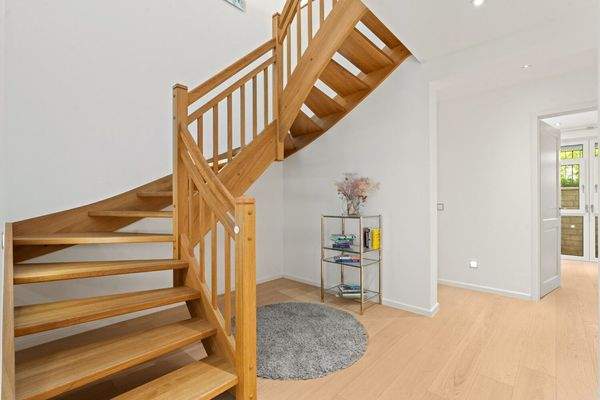 Das offene und die helle Treppe