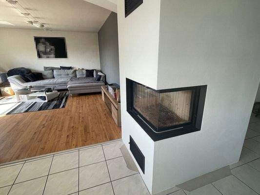 wasserführender Kaminofen