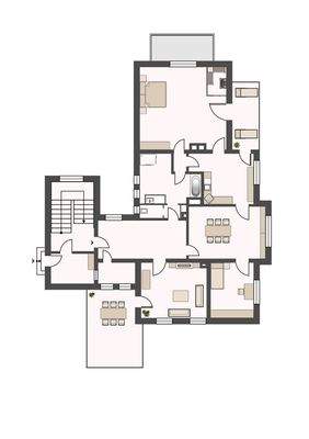 Grundriss 1. Obergeschoss (Vorschlag - WE 2)