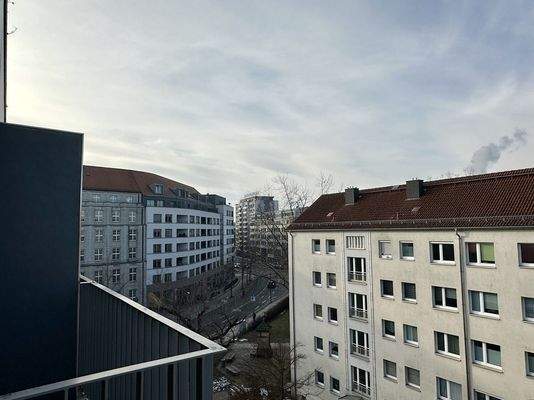 Blick in Richtung Innenstadt