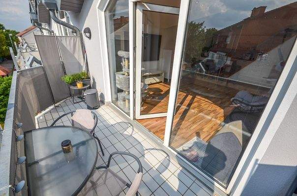 Balkon Süd-West Ausrichtung