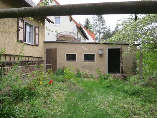 Garage rückseitig
