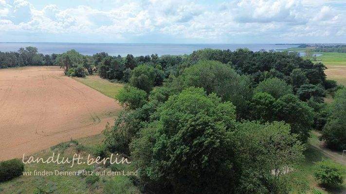 Haffküsten, unten links im Bild südwestlicher Te