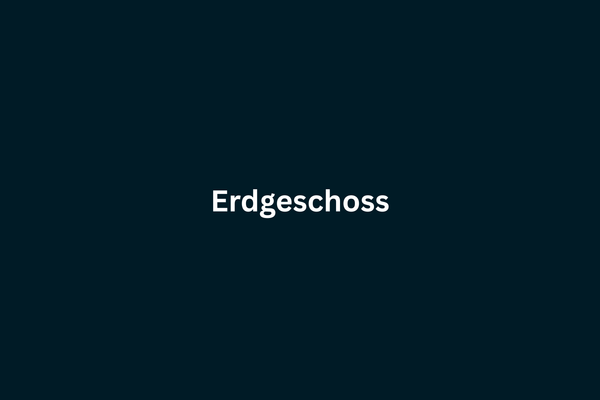 Erdgeschoss