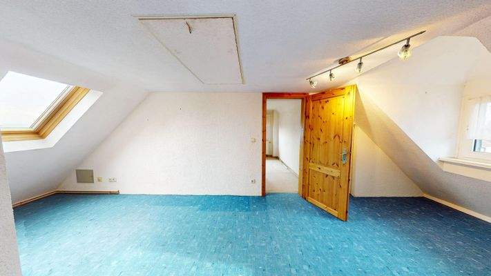 Arbeitsbereich Dachgeschoss