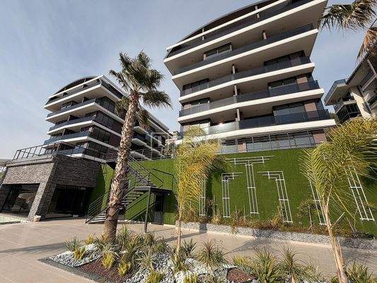 New Real Estate in a Rich Featured Complex in Alanya