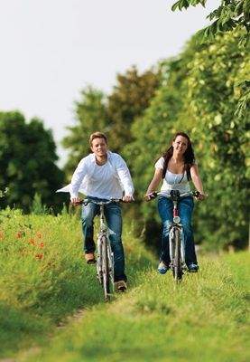 Glücklich Wohlfühlen.