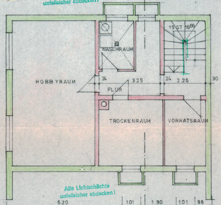 Grundriss Kellergeschoss