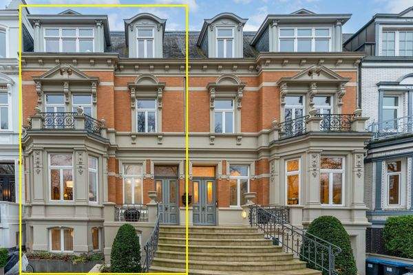 Repräsentatives Stadthaus direkt am Eilbekkanal