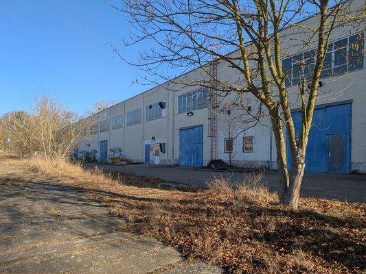 Außenansicht Rückseite Tore