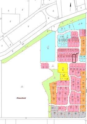 Flächenplan Grundstück Nr. 32