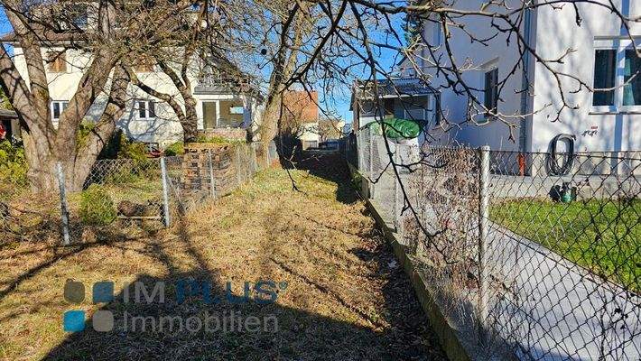 Ansicht des Grundstückes