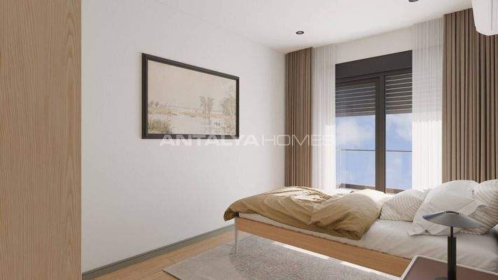 Elegant Flats Near Shopping Mall in Muratpasa Antalya
