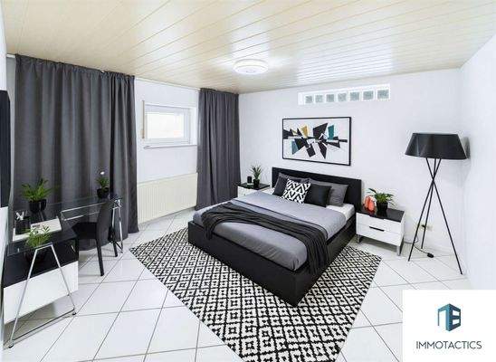 Schlafzimmer - gestaged