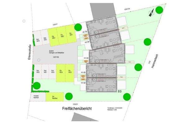Freiflächenübersicht