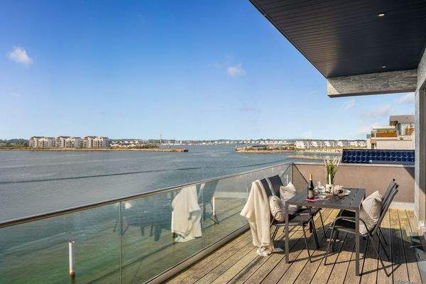 Balkon des Penthouses